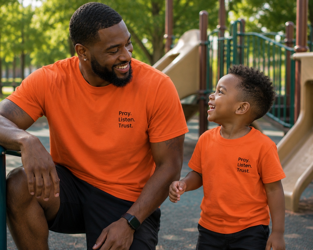 Pray, Listen, Trust Unisex classic tee