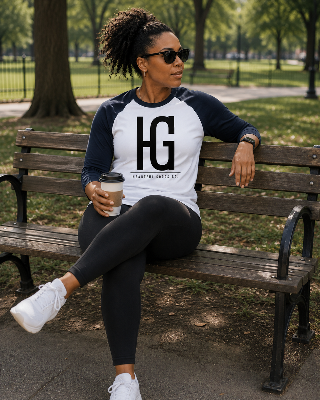 Heartful Goods 3/4 Sleeve Raglan Shirt