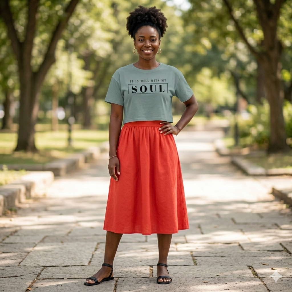 'Soul' Women’s crop top